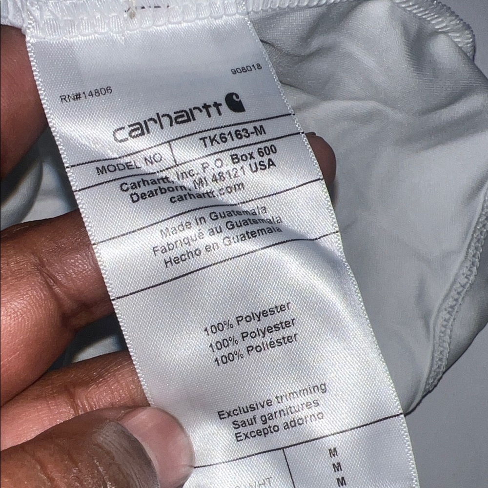 NWT Men’s Carhartt Force Sun Defender Lightweight Short Sleeve - Picture 7 of 9